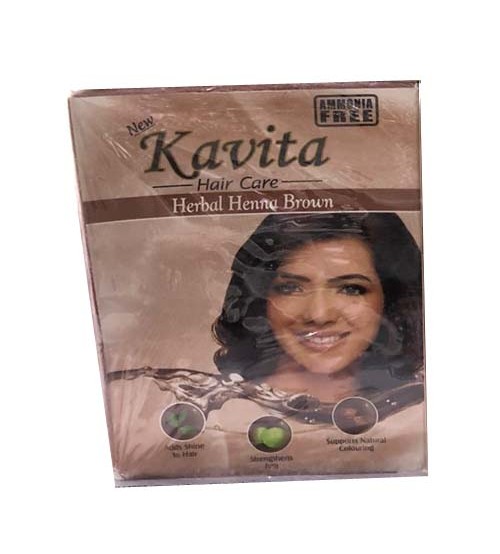 Kavita Hair Care Herbal Henna Brown